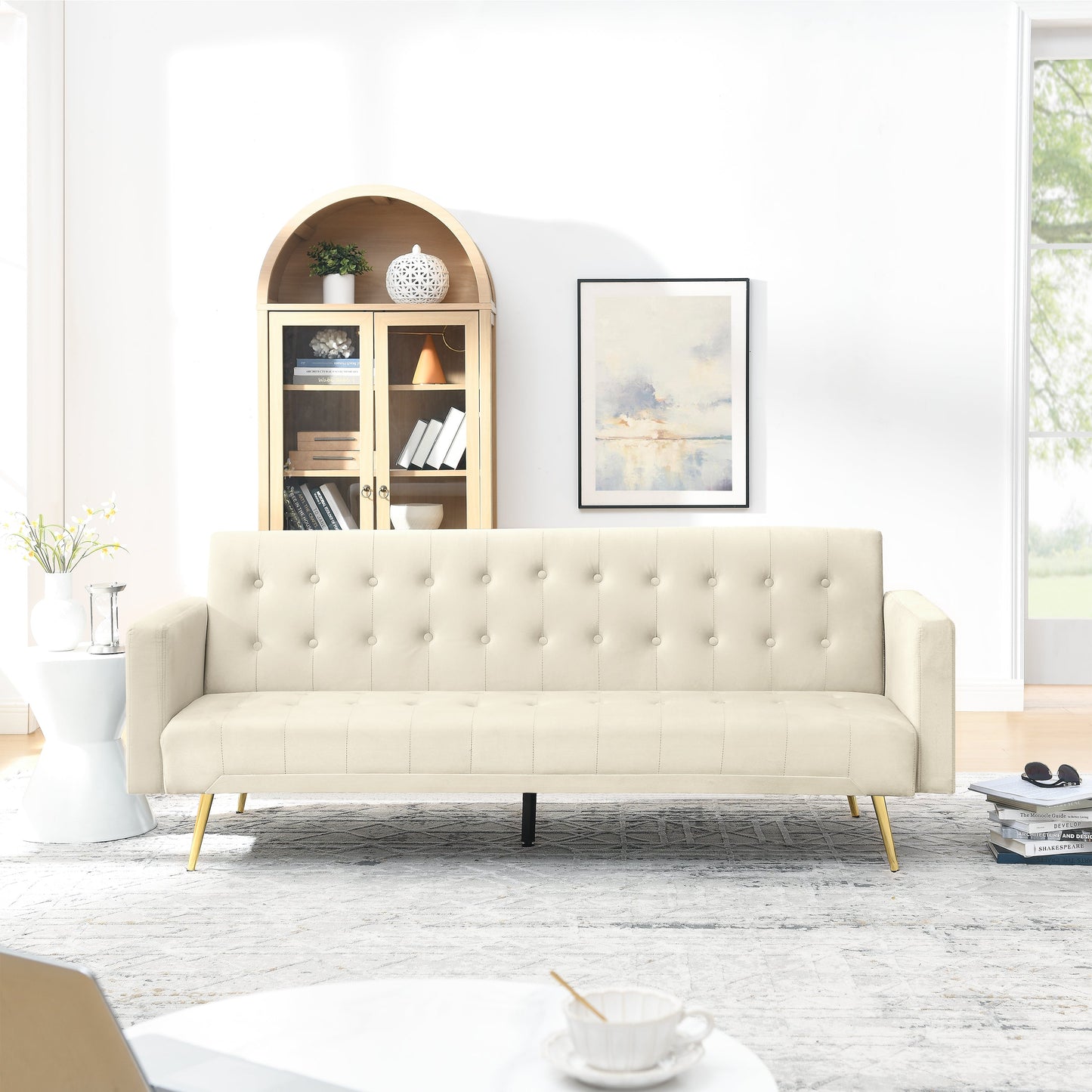 Olivia 3 Seat Sofa Bed Set - 2 Colours - Madefor.Living