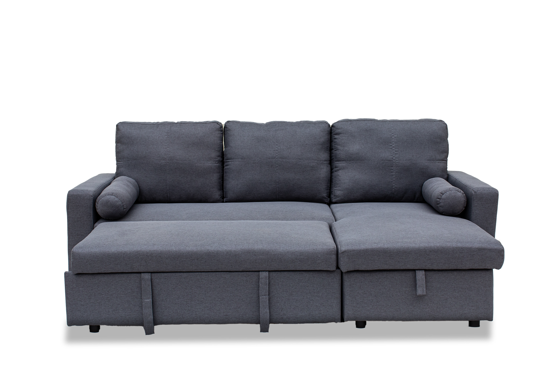 Manhattan Grey 3 Seat Corner Sofa Bed Set - Left or Right - Madefor.Living
