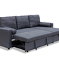 Manhattan Grey 3 Seat Corner Sofa Bed Set - Left or Right - Madefor.Living
