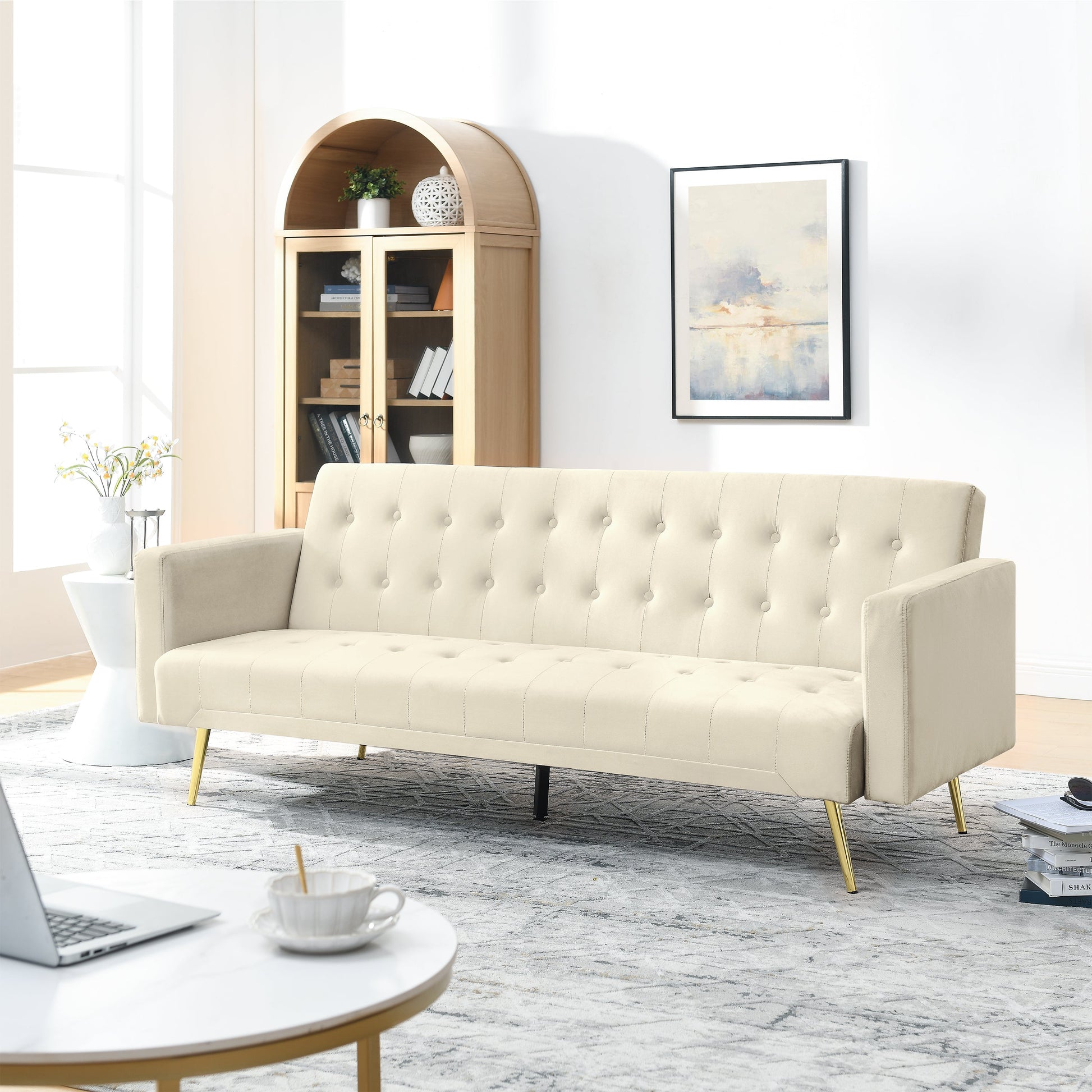 Olivia 3 Seat Sofa Bed Set - 2 Colours - Madefor.Living
