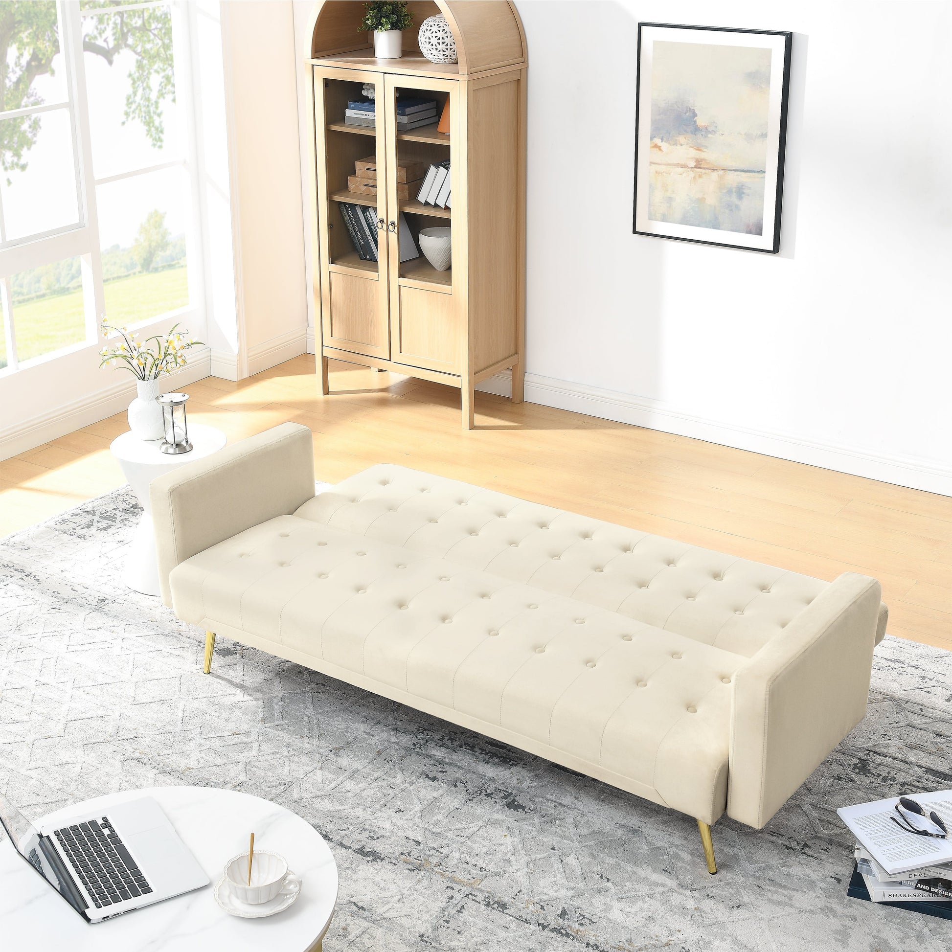 Olivia 3 Seat Sofa Bed Set - 2 Colours - Madefor.Living