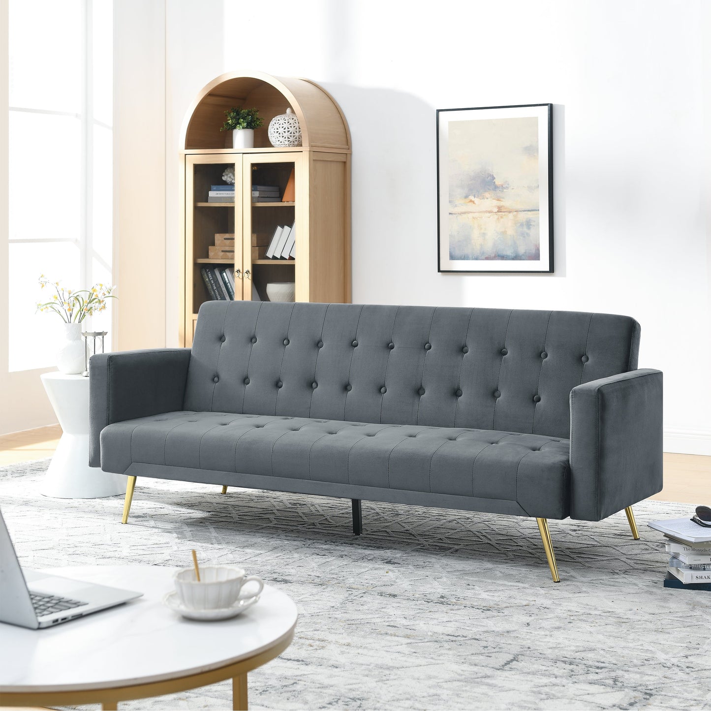 Olivia 3 Seat Sofa Bed Set - 2 Colours - Madefor.Living
