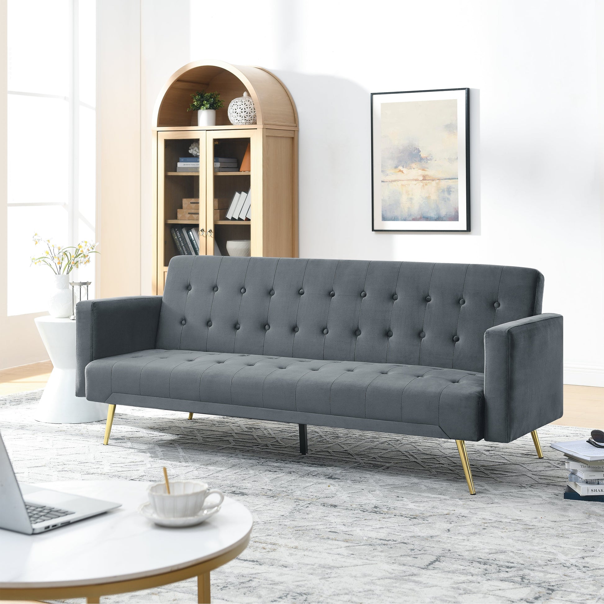 Olivia 3 Seat Sofa Bed Set - 2 Colours - Madefor.Living